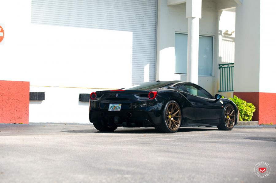 Ferrari 488 GTB on Vossen Wheels (VPS-306) 2017 года  (фото 11 из 23)